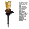 In-ground Garden Light Squirrel Shape Solar Intelligent Light Control Yard Decoration Great Visibility Colorfast Waterproof Lawn Sidewalk Landscape