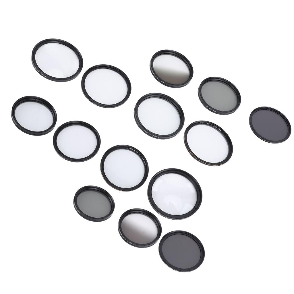 Комплект фильтров для объектива камеры UV CPL ND8 Soft White Graduated Grey 10X Macro 6 Points Star Filter Set для P