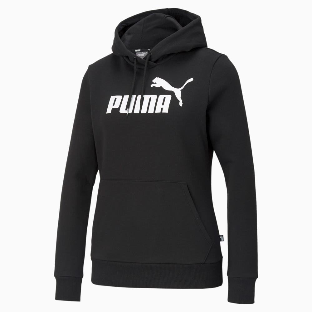 PUMA Essentials Hoodie cotton Black