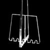 Прозрачная акриловая стойка для парковки велосипедов Портативная напольная стойка Легкая стойка-подставка для велосипеда для регулировки, чистки, ремонта