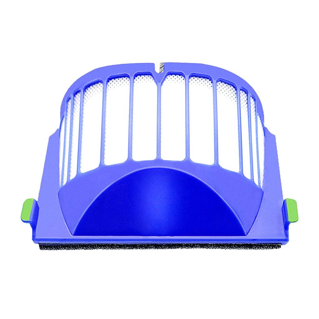 4 синих фильтра AeroVac + 2 комплекта основных щеток + 4 боковых щетки для iRobot Roomba 600 Series 620 630 650 660, сменный аксессуар