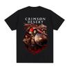 Crimson Desert 2026 Летняя Новая Стильная Футболка Удобные Высококачественные Футболки Печать Видеоигр Жанра Экшен-приключения Круглый Вырез Футболки