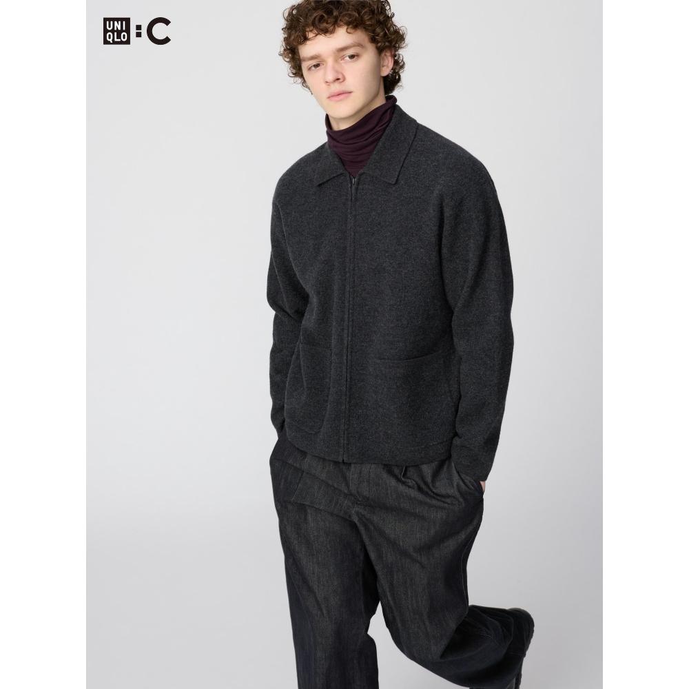 Uniqlo Knitted Full Zip Jacket