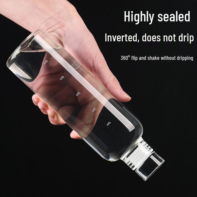 Кружка из высокоборосиликатного термостойкого стекла в стиле Xiaohongshu для воды, сока или колы