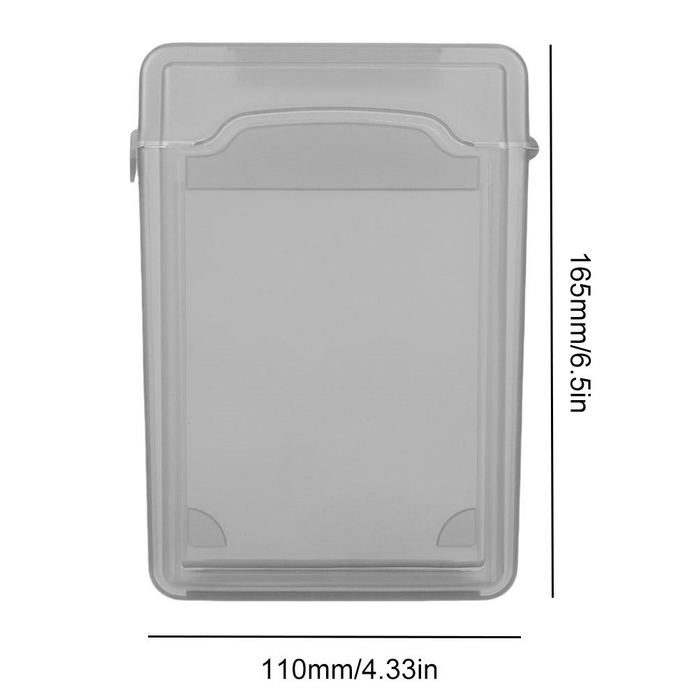 3.5 Inch IDE SATA External Hard Drive Disk Storage Box Multi Color Plastic Portable Hard Disk Protection Case HDD Enclosure Case