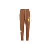 Embroidered Daisy Joggers In Terry Knit Men Bottoms Brown DM5013-204