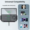 Беспроводное зарядное устройство для Samsung Dual Coil Fold Screen, автомобильное беспроводное зарядное устройство для Samsung Galaxy Z Fold Flip 6 5 4 3, зарядная станция