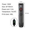 Aquarium Submersible Heater Fish Tank Water Heating Rod Constant Aquarium Thermostat Temperature Control 220V 50-500w EU Adapter Fuel Injectors 6