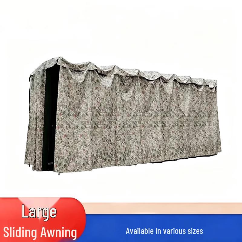 Jiangxing Large Camouflage Retractable Outdoor Awning Tent