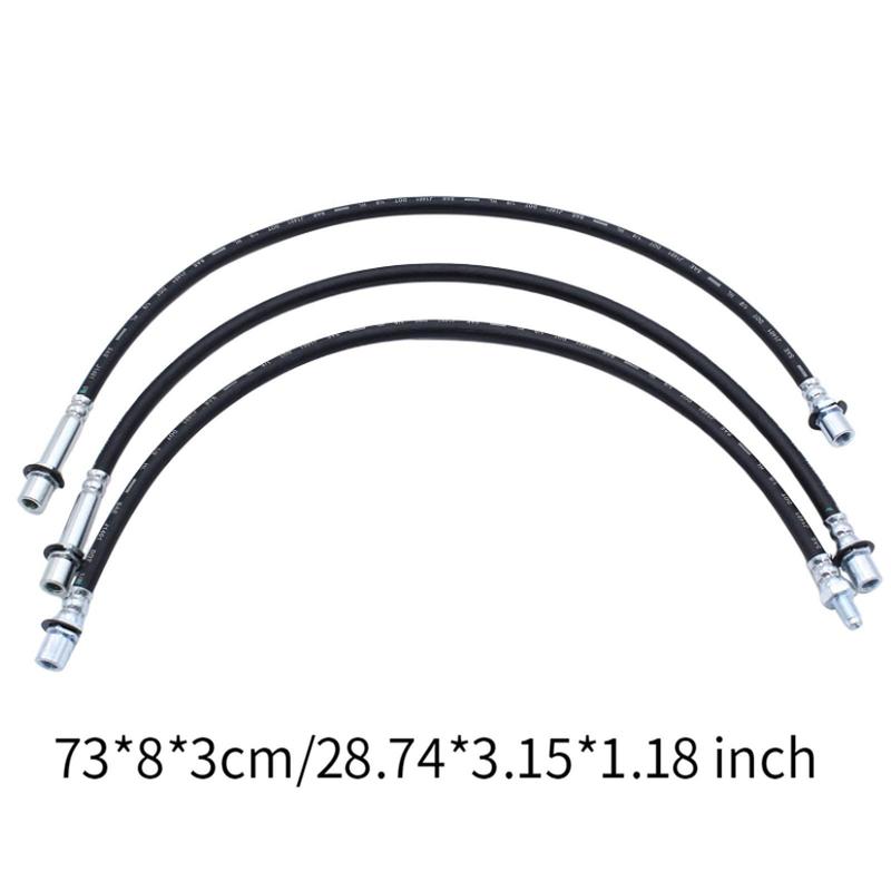 High Performance Extended Brake Line Hose Kit Sturdy Practical Car Accessories for Hilux LN106 LN46 LN60 LN65 RN105 YN65 YN67