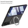 Вращающийся магнитный беспроводной чехол-зарядка для телефона Samsung Z Fold 7 6 с защитной крышкой из закаленного стекла