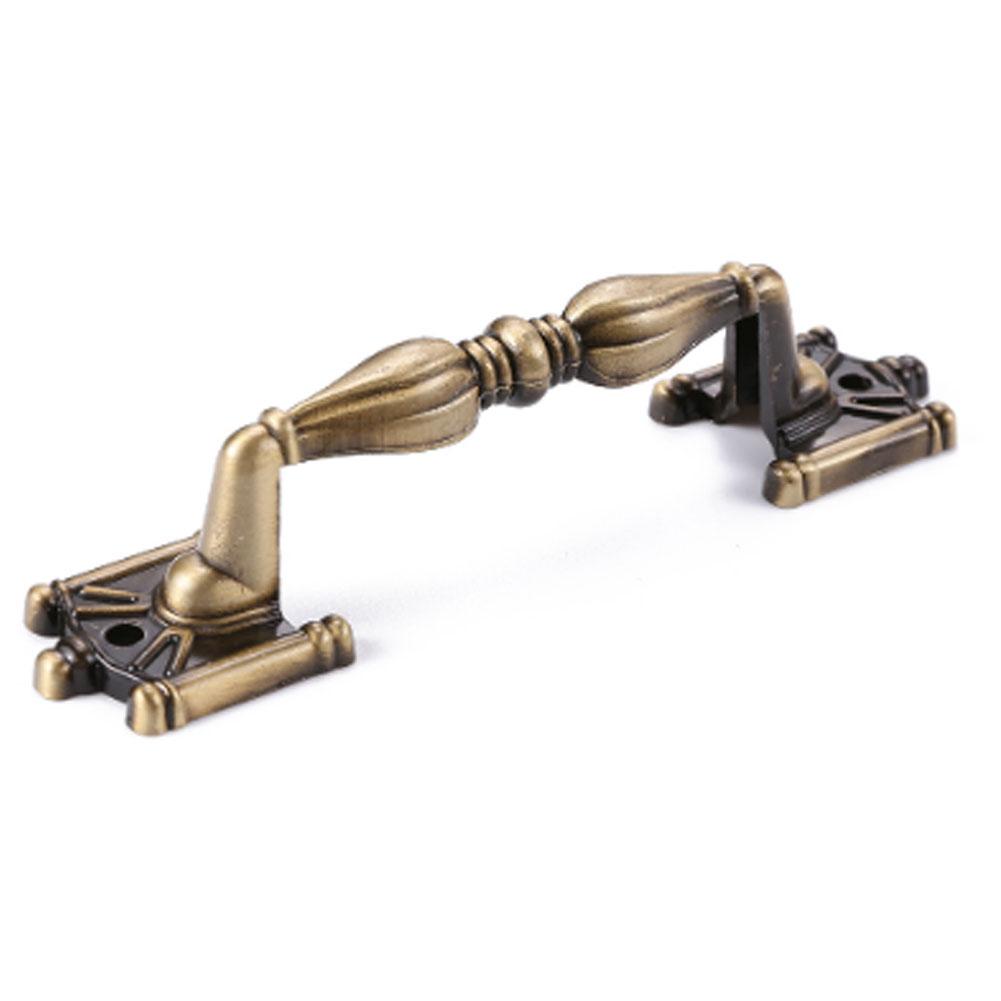 Зеленая бронзовая ручка для ящика Винтажная ручка для дверного замка Многофункциональная Антикварная Портативная Китайский стиль Практичная мебельная фурнитура