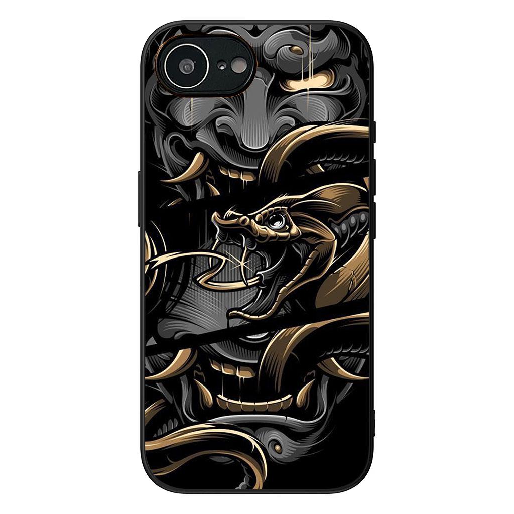Чехол Bushido Самурай Япония Ниндзя Маска Они для Motorola Moto Edge 70 60 Fusion NEO Pro G Stylus G56 G96 G52 G04 G05