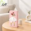 Creative Paper Dispenser Rectangular Elegant Girl Tissue Box Decorative ABS Storage Organizer Punch Free Organizer Modern Style Napkin Holder