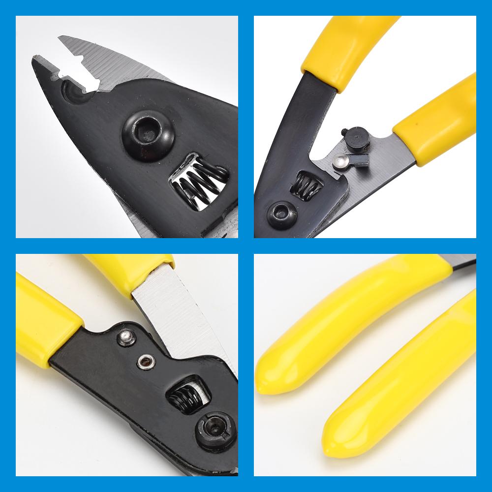 FTTP Трехпортовый оптоволоконный инструмент для зачистки кабеля Инструменты для зачистки проводов FTTH Инструменты для зачистки оптических кабелей