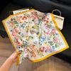 70 Silk Scarves, Square Scarves, High-End Sense, Fashionable And Versatile, Professional Imitation Silk, Small Scarves, Retro Printed Silk Scarves