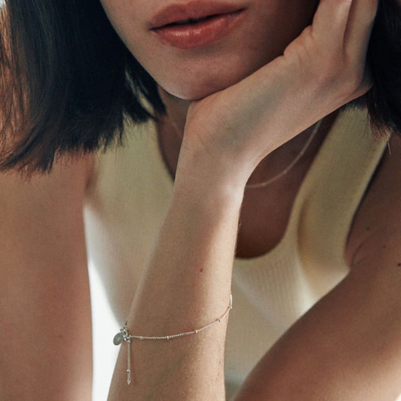 verte [925 silver] Huit.silver.87 / boar bracelet