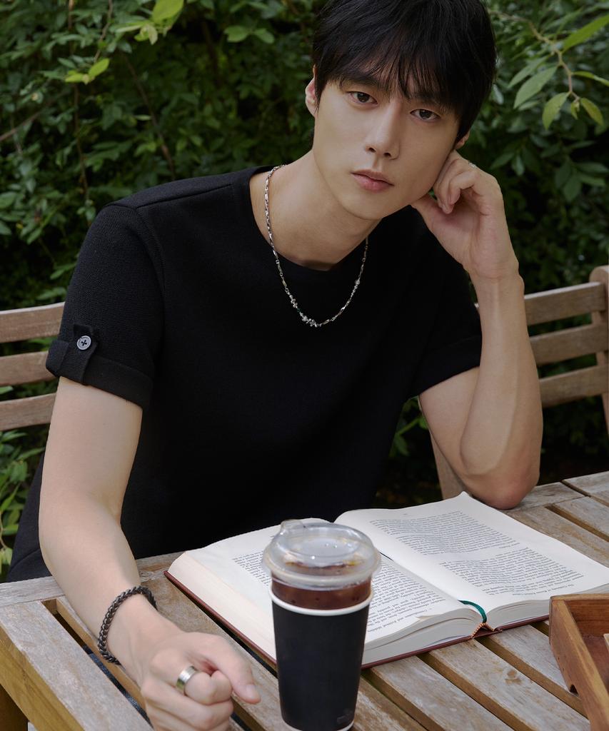 NODU Roll-Up Tab Washable Half Knit [Black]