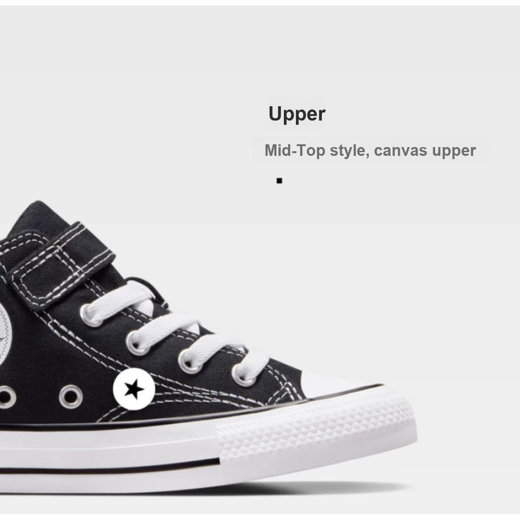 Converse Chuck Taylor All Star Malden Street 1V GS Black White Kids Sneakers A04823C