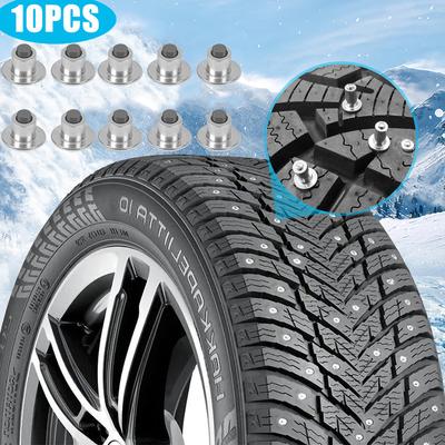 Шипы противоскольжения для шин мотоциклов велосипедов автомобилей грузовиков подошвы велосипедной обуви снежные литые гвозди универсальные зимние снежные шипы шипы для шин