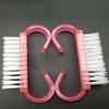Nail Art Dust Cleaning Brush Scrubbing Manicure Pedicure Small Angle Clear Tools