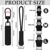 Универсальный комплект для ремонта молнии, 12 шт., быстрая мгновенная съемная головка молнии, сменный слайдер для молнии 3 разных размеров