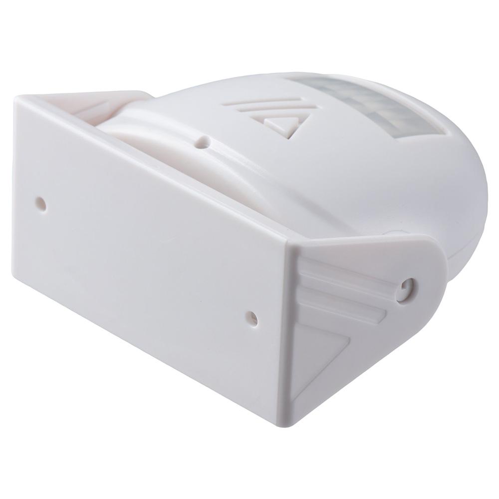 Пластиковый интеллектуальный датчик дверного звонка Белый Входная сигнализация Прочный звонок-сигнализация Дверной звонок Дома