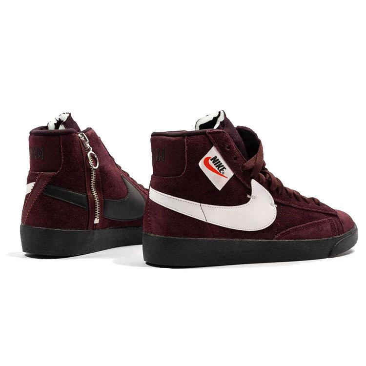 Новые женские Nike Blazer Mid Rebel Burgundy Crush BQ4022-600