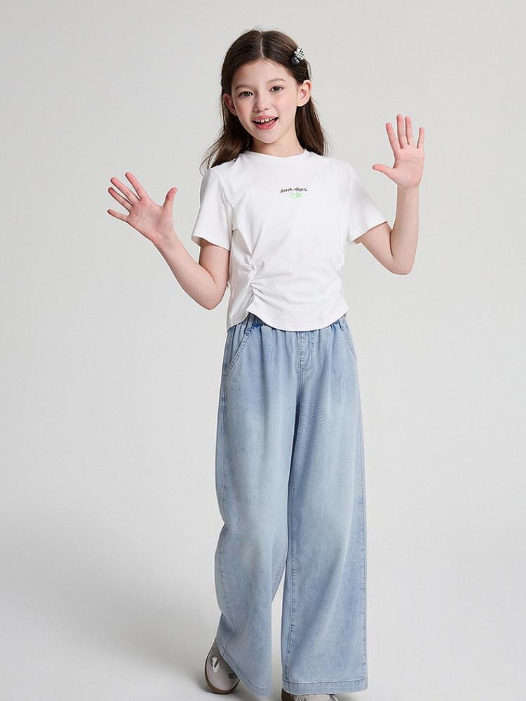 Girls' Summer Loose Fashion Pants