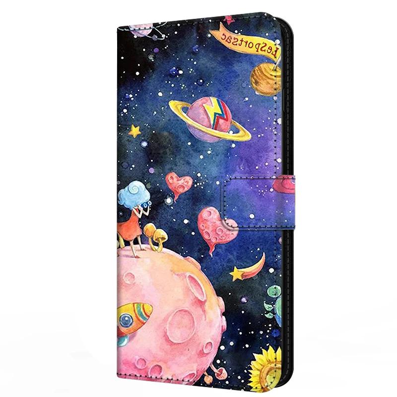 Phone Case For iQOO Neo 9 9s Pro 5G Funda Magnet Book Flip Wallet Neo9 Bumper Luxury Protective Cover Shell Cartoon Leather Case
