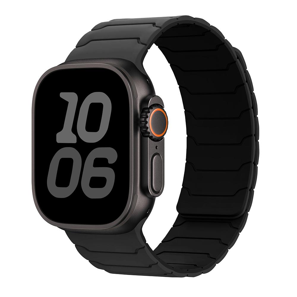 Strap For Apple Watch Band ultra 2 3 49mm 44mm 40mm 41mm 46mm 45mm Magnetic Silicone correas Bracelet IWatch Series 11 9 8 SE 10