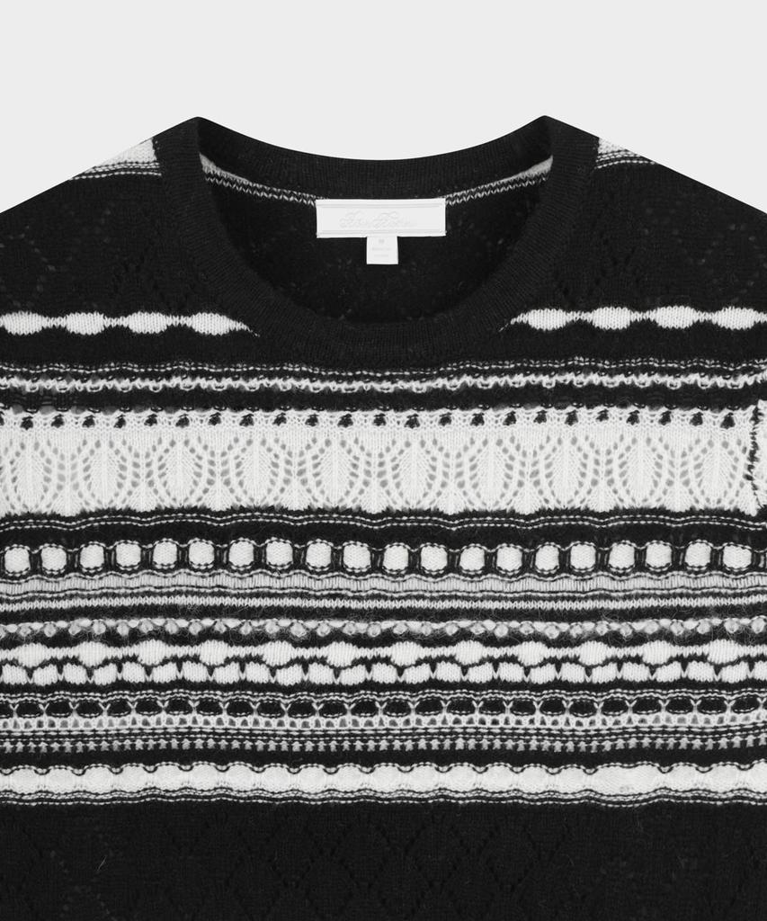 BROOKS BROTHERS [Women'S] Wool Multi-Stitch Sweater (Multi) (Bbwrwff401)