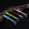 Ice Fishing Baits 2pcs Vertical Jigging Lures Winter Ice Balance Metal Lead Fishing Lures