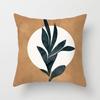 Modern Minimalist Abstract Pillow Cover Minimalist Geometric Peachskin Velvet Cushion