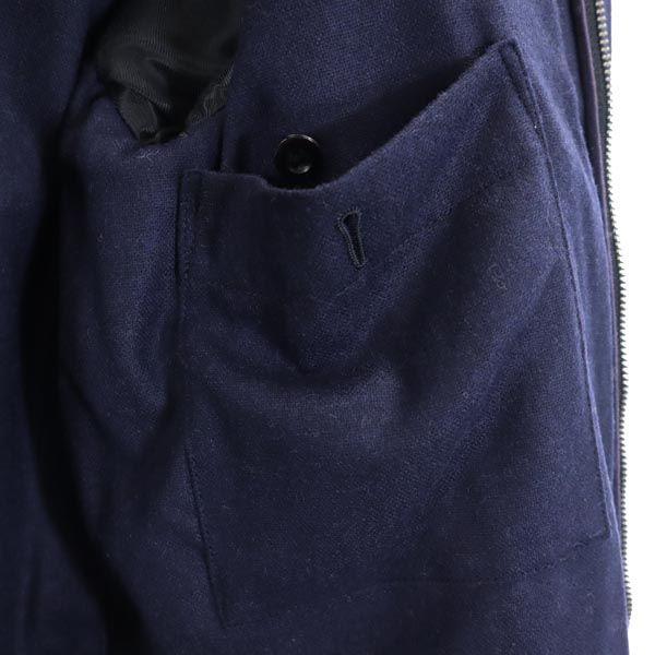 SCYE BASICS Сделано в Японии Пальто-дафлкот из смесового кашемира 38 Темно-синий Женский Б/у