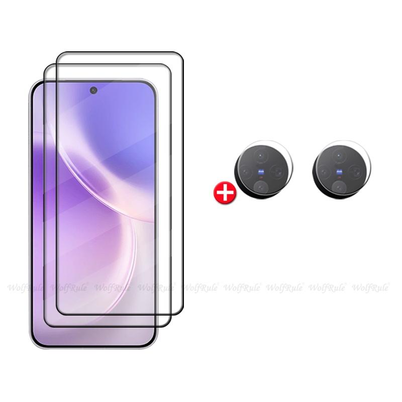 6-in-1 For Vivo X300 Glass Vivo X300 Pro Tempered Glass Protective Full Cover Glue 9H Screen Protector For Vivo X300 Lens Glass