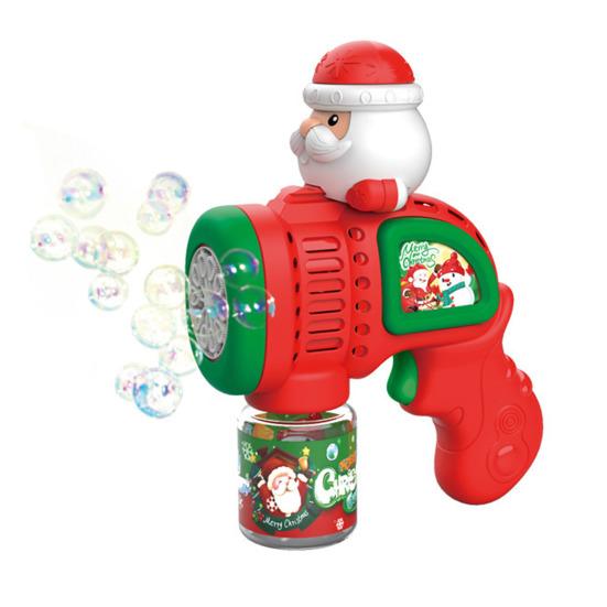 Детская игрушка-пузырь, рождественская мыльная машина для малышей, игрушка-снеговик, безопасная мыльная палочка для игр в помещении и на улице