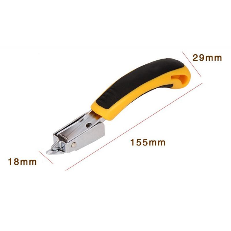 1 шт., металлический ручной инструмент для удаления скоб, удобный степлер, инструмент для переплета, экстрактор для ногтей, школьные канцелярские принадлежности, ручной инструмент