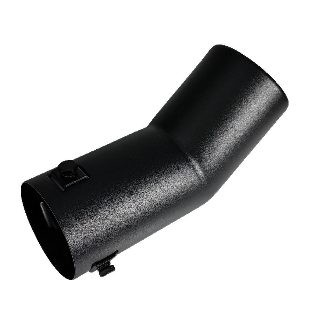 Черные насадки на глушитель из нержавеющей стали для VW Bora, Passat, Golf 4, Suzuki Hustler