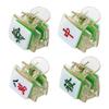 Clip Resin Girls Hair Accessories Chinese Style Barrette Shark Clip Mahjong Hair Claw Women Hairpin
