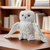 Owl Hand Puppet Plush Toy, 20cm/7.8in Animal Cartoon Finger Story Doll, Educational Baby Toy for Family Play & School Performance