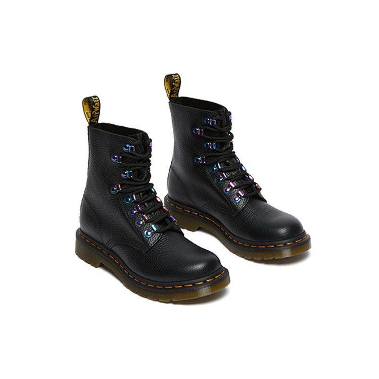 Dr. Martens 1460 Pascal Iridescent Women Boots Black 26412001