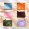 Canvas Cotton Coin Purse Solid Color Zipper Coin Key Bag Money Pocket Women Men Card Coin Purse Kid Small Wallet Bag Pouch