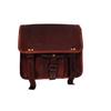 Motorcycle Pouch Brown Vintage Look Leather 1 Bag Panniers Saddle Bag