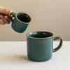 Ретро Керамическая Кружка с Изменением Глазури Домашняя Офисная Чашка Кофейная Чашка Чашка для Воды для Родителей и Детей Чашка для Завтрака