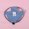 Dog Hat with Ear Holes Adjustable Denim Dog Sun Protection Hat Outdoor Baseball Cap for Dogs Small Medium Large Pet Accessories