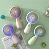 Mini Portable Hand-held Fan, USB Charging, Rechargeable Battery, Plastic Lamp Shade, 4-12V Operating Voltage, Mute Electric Fan