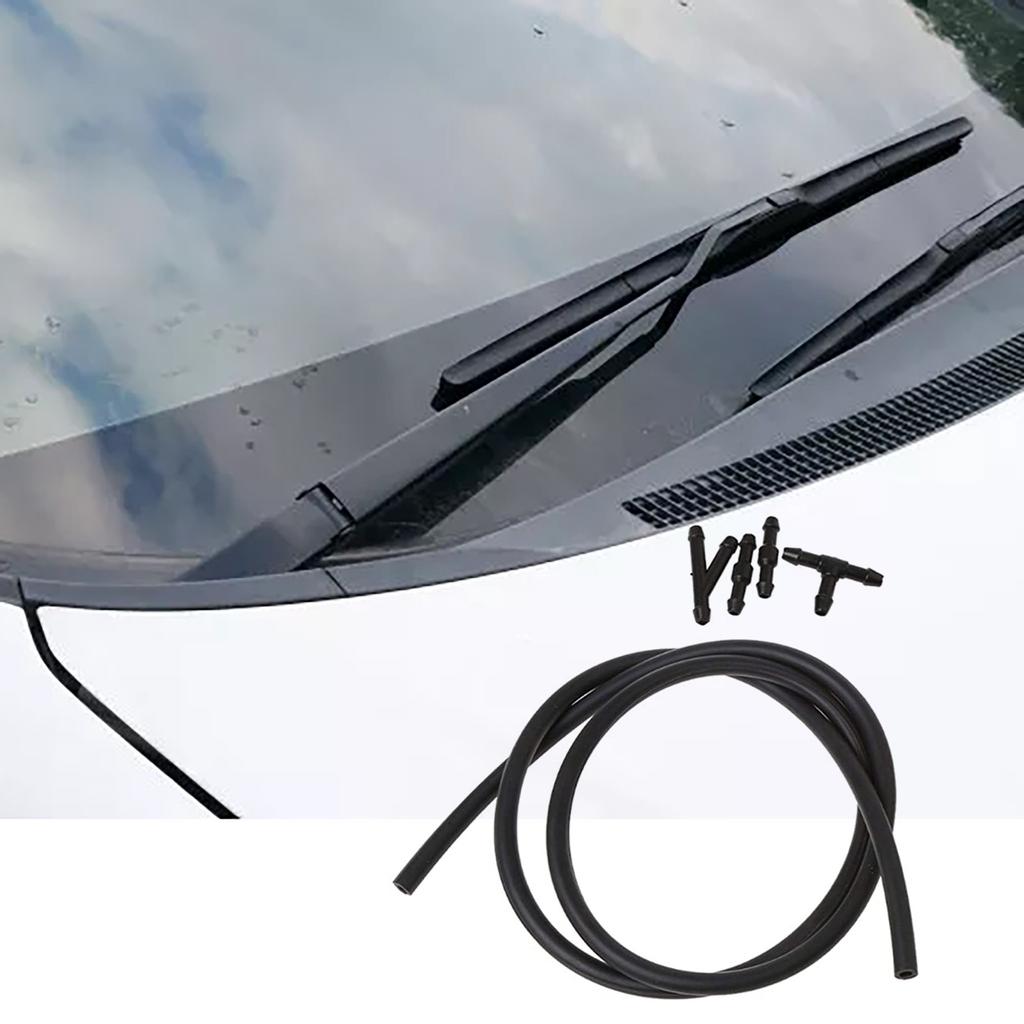 Комплект шлангов для омывателя ветрового стекла, шланг для распыления воды, автомобильный стеклоочиститель, комплект распылительных насадок, универсальный омыватель ветрового стекла