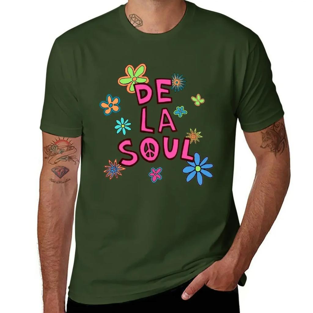 De La Soul T-Shirt boys animal print plus size tops Blouse men workout shirt