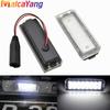 Автоаксессуары Светодиодная подсветка номерного знака Для Land Rover Range Rover Sport L494 Range Rover L405 VW Phaeton Polo Golf 4 Golf 5 6